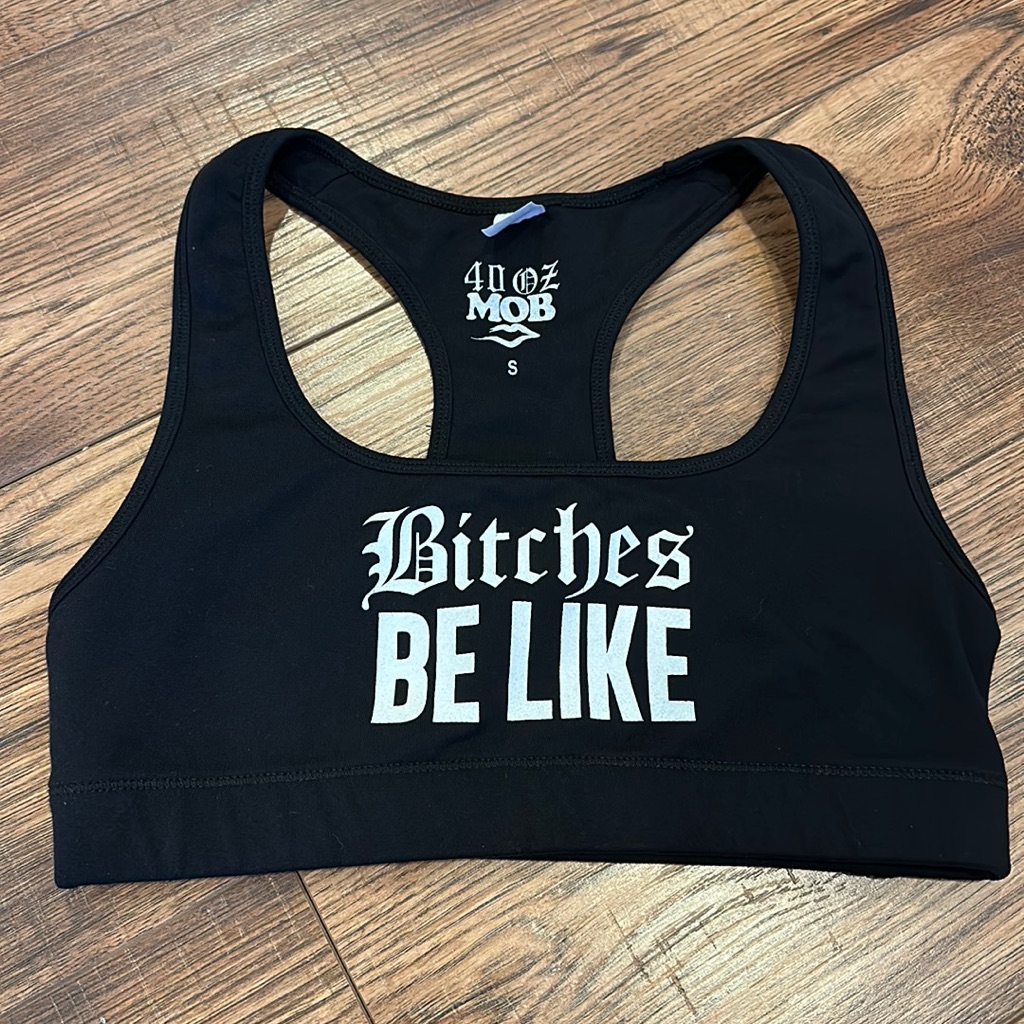 Married To The Mob X 40oz Sports Bra